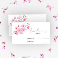 Sakura - devinez combien de baisers jeu de mariage
