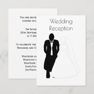 Carte D'accompagnement Salle de réunion de la réception de mariage