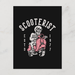 Carte D'accompagnement scooteriste votre slogan ici