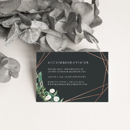 Carte D'accompagnement Serre | Hébergements hôteliers Mariages