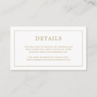 Simple Antique Or Monogramme Mariage élégant