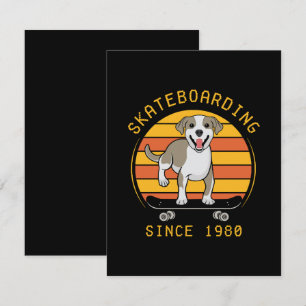 Carte D'accompagnement Skate depuis 1980