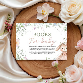 Carte D'accompagnement Some Bunny Books for Baby Card