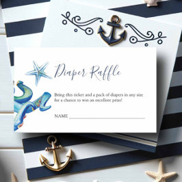 Carte D'accompagnement Sous l'Invitation  de caleçon bleu marine