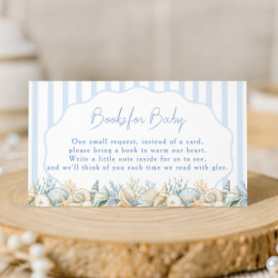 Carte D'accompagnement Sous l'océan Livres pour bébé pour Baby Shower