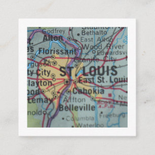 Carte D'accompagnement St Louis We've Moved New Address Card