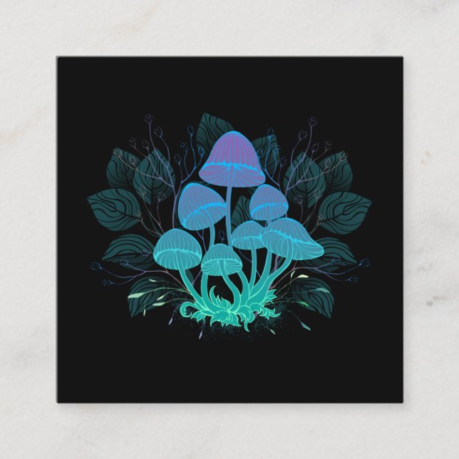 Carte D'accompagnement Tabourets dans Bushes (Devant)