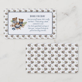 Carte D'accompagnement Teddy Bear Family Baby Boy Books For Baby
