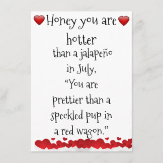 Carte D'accompagnement T'es chaud bébé