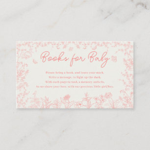 Carte D'accompagnement Ticket de rabat à rabat Peach Peach Pink Chinoiser