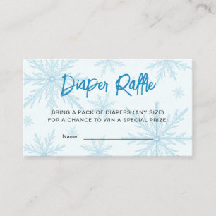 Carte D'accompagnement Ticket de tombola de couche pour garçon Baby Showe
