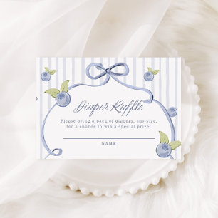 Carte D'accompagnement Ticket de tombola de couche Someone Berry Sweet Bl