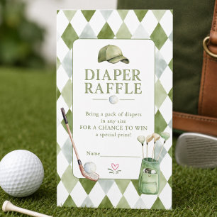 Carte D'accompagnement Ticket de tombola de couches pour Baby Shower de g