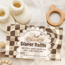 Tirage au sort de couche pour bébé sur le thème de