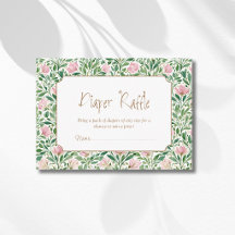 Tirage au sort de couche rose pâle vintage avec ro