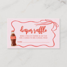 Tirage de couche Baby Shower Thème Soda Prêt à écl