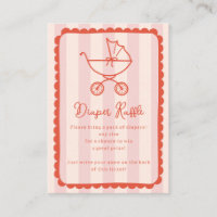 Tirage de couche Bébé Fille Rose avec Landau à Déc