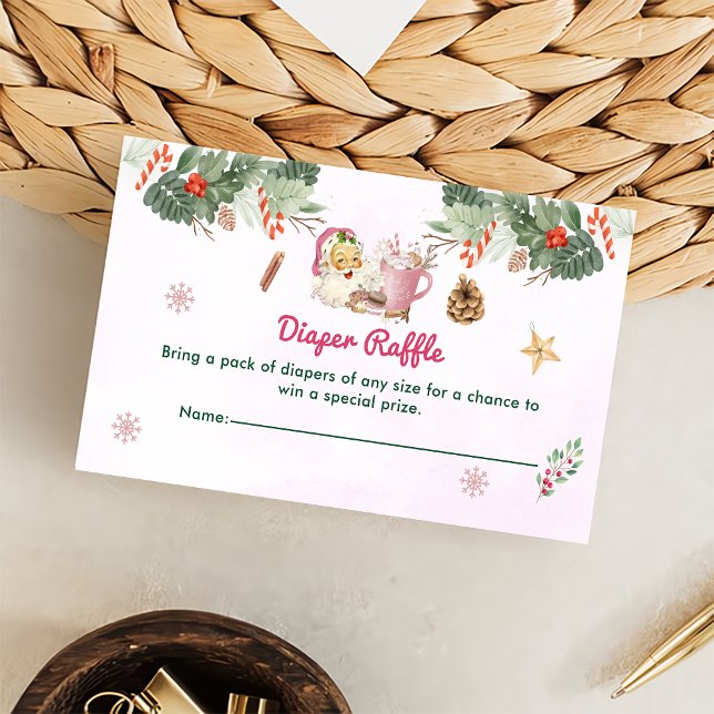 Carte D'accompagnement Tirage de couche Noël Père Noël Cookies  (Créateur téléchargé)