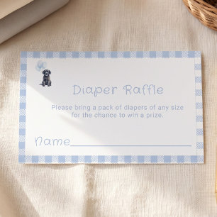 Carte D'accompagnement Tirage de couche pour chiot Labrador noir Sweet Bl