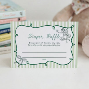 Carte D'accompagnement Tirage de couche Storybook Green