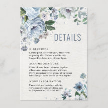 Tons de gris bleu foncé hiver Mariage rustique
