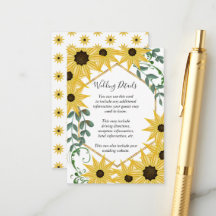 Tournesol Eucalyptus Aquarelle Jaune Floral
