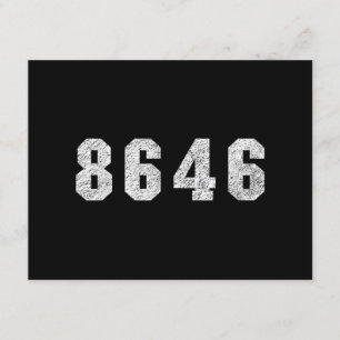 Carte D'accompagnement Trump républicain 86 46