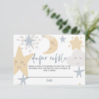 Twinkle Little Star Baby shower Déchets Raffle