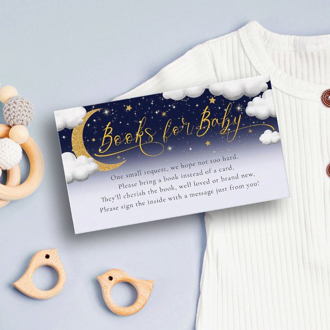 Carte D'accompagnement Twinkle Little Star Baby shower Livres pour bébé (Créateur téléchargé)