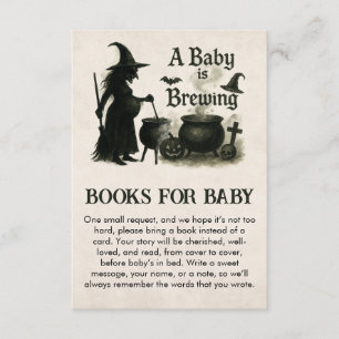 Carte D'accompagnement Un bébé brasse des livres de Baby shower pour bébé