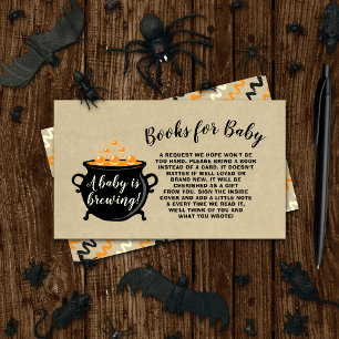 Carte D'accompagnement Un Bébé Sucré brasse le livre de Baby shower d'Hal