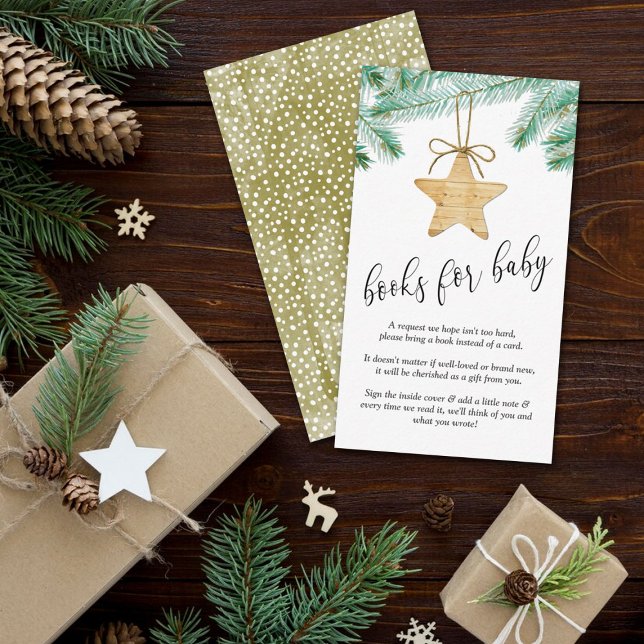 Carte D'accompagnement Un Joli Petit Baby shower Livres Pour Bébé (Créateur téléchargé)