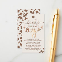 Un petit Baby shower de Cowboy Livres pour bébé