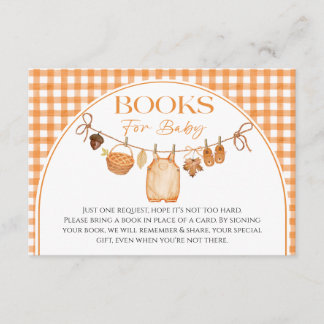 Carte D'accompagnement Un petit Cutie Pie est en route Baby shower