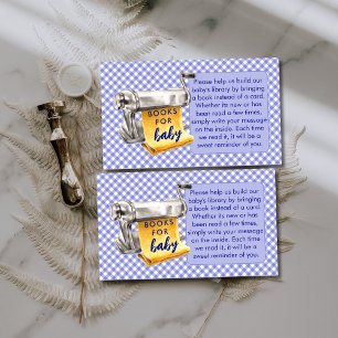 Carte D'accompagnement Un peu de livres de boulettes de viande pour la ba