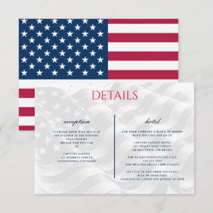 Carte D'accompagnement USA Couple
