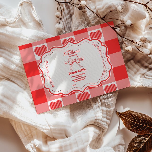 Carte D'accompagnement Valentine Petit Amour Fille Diapper Raffle (Créateur téléchargé)