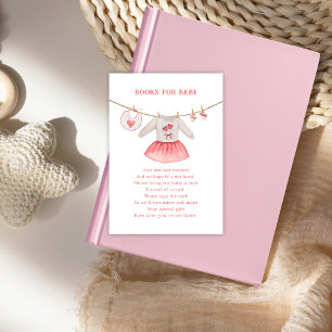 Carte D'accompagnement Valentine Sweetheart Girl Baby shower Demande de r