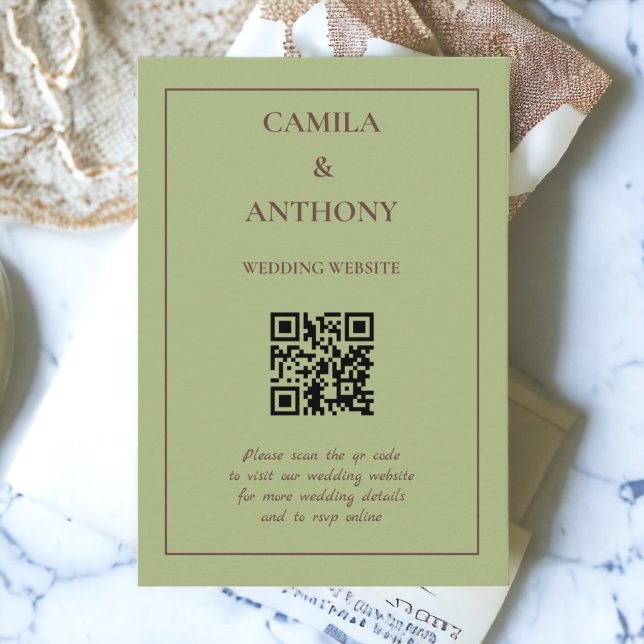 Carte D'accompagnement Vert violet rétro Y2K Funky Hippie Flower Motif (Zazzle Green Purple Retro Y2K Funky Hippie Flower Pattern Enclosure Card)