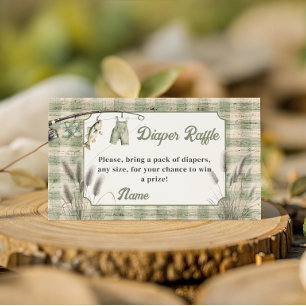 Carte D'accompagnement Vêtements Gingham de Pêcheur Corde à Linge Fête Pr