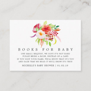 Carte D'accompagnement Vintage Chic Rustic Charme Baby shower Demande de 