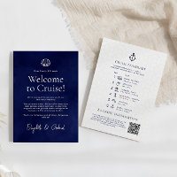 Voyage bleu marine Itinéraire Destination Mariage