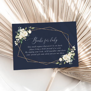 Carte D'accompagnement White Flowers, Cream Flowers, Boho, Books For Baby