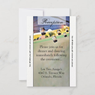 Carte d'accueil Mason Jar Castors Coun 3,5 x 7