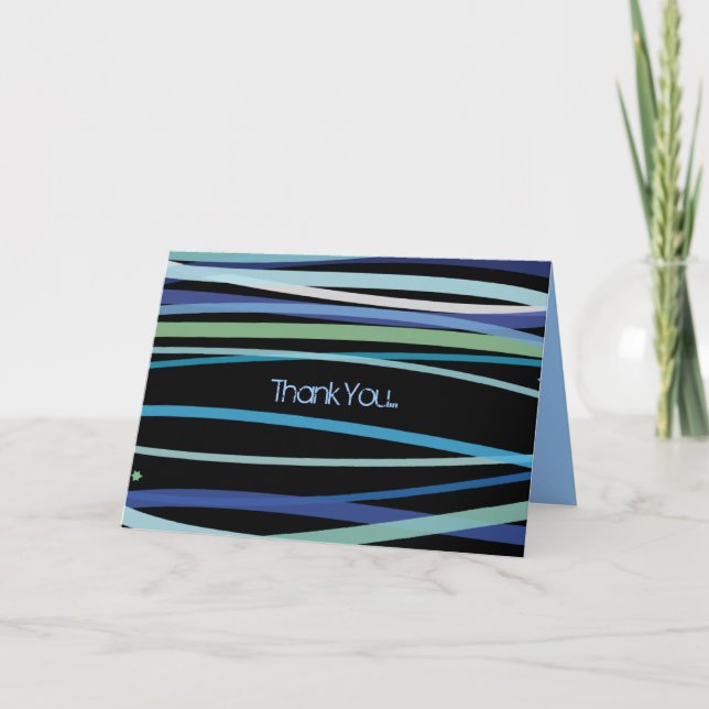 Carte d'accueil Merci de correspondance de lignes  (Devant)