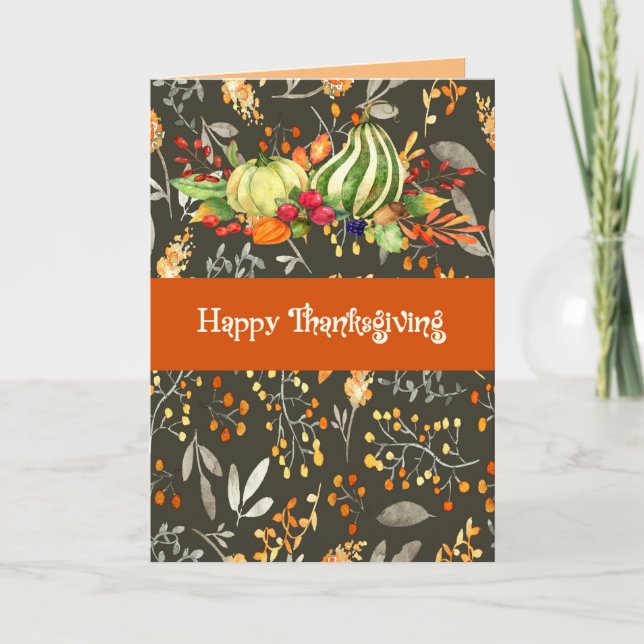 Carte d'action de grâce d'un membre de la famille (Devant)