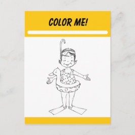 Carte d'activité Color Me