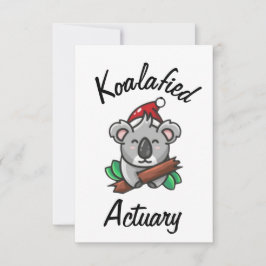 Carte d'actuaire Koalafied