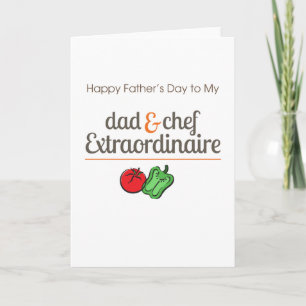Carte Dad and Chef Extraordinaire