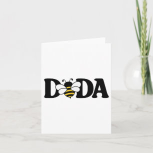 Carte Dada Bee mignonne apiculture 1er Anniversaire de l